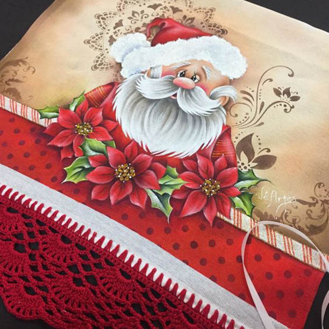 pano de prato decorado
