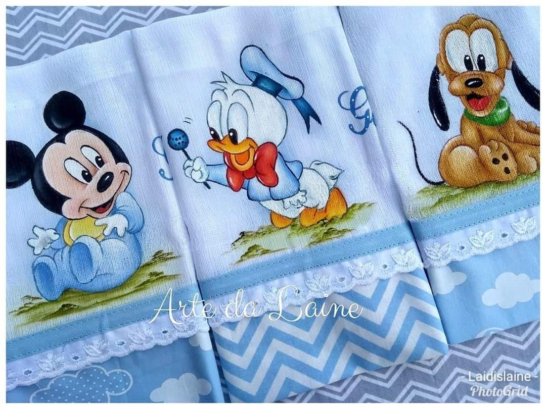 fraldas pintadas à mão